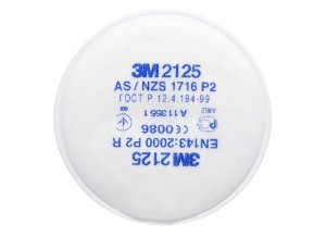 3M™ sada 2 kusov filtrov proti časticiam rady 2000, prevedenie: 2125, úroveň ochrany P2 R