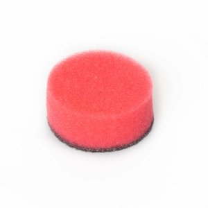Extra měkký leštící kotouček na lak - Liquid Elements Mini Nano Polierpad červený - 27 mm