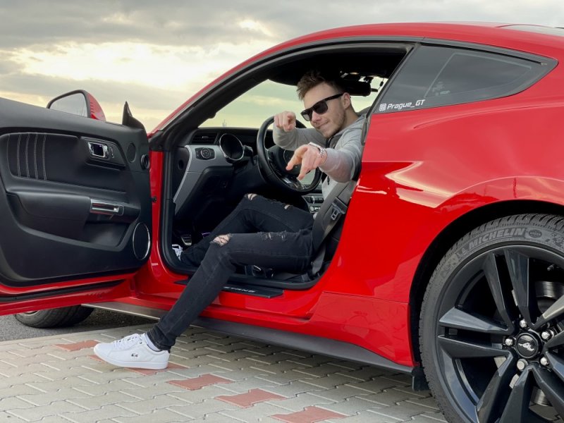 prague_gt (Michal) a jeho Devil’s Red Ford Mustang GT je nový ambasador MEGA DETAILU