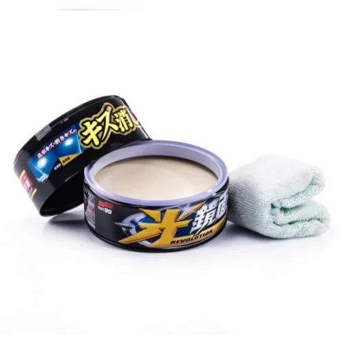 Soft99 New Scratch Clear Wax Dark 200 g syntetický vosk