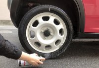Soft99 4-X Tire Cleaner 470 мл очищувач та просочення для шин