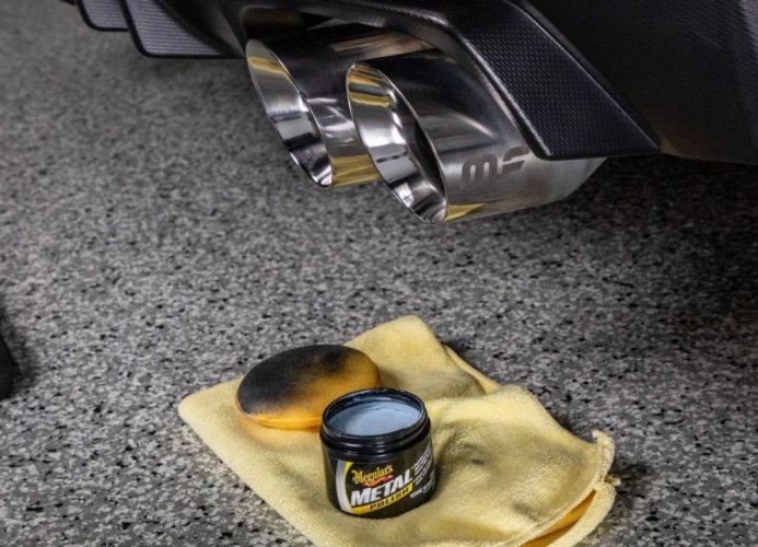 Meguiar's Metal Polish - leštěnka na kovy, tuhá, 177 ml