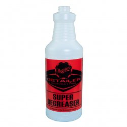 Fľaša Meguiar's Super Degreaser - fľaša na riedenie Super Degreaser, bez rozprašovača, 946 ml