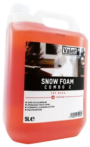 Alkalická silná aktivní pěna ValetPro Snow Foam Combo2 5 litrů