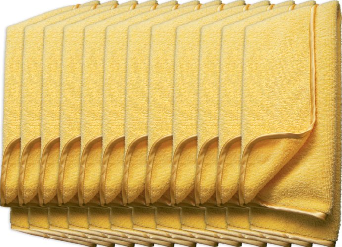 Рушник з мікрофібри Meguiar's Supreme Shine - мікрофібровий рушник, 40 см x 60 см (12 штук)