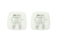 3M™ 4 kusy časticových filtrov Secure Click rady D7000, typ D7915, úroveň ochrany P1 R