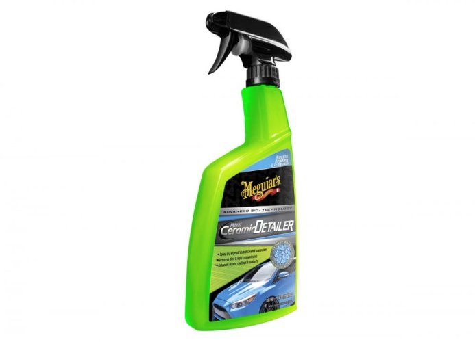 Hybridní keramický detailer pro odstranění lehkých nečistot a posílení ochrany - Meguiar's Hybrid Ceramic Detailer - 768 ml