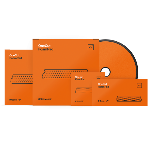 Jednokrokový leštící kotouč Koch Chemie One Cut pěnový oranžový Koch Chemie 150 mm
