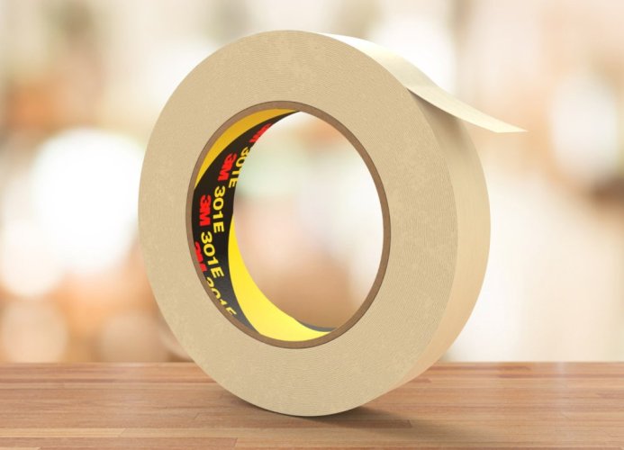3M™ priemyselná maskovacia páska 301E béžová, 36 mm x 50 m