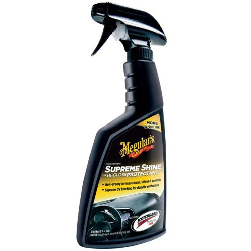 Ochrana interiérových plastů s vysokým leskem - Meguiar's Supreme Shine Vinyl & Rubber Protectant - 473 ml