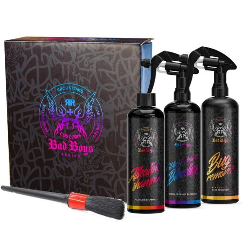 Bad Boys Hot Wash Pack - Sada na mytí a čištění exteriéru auta
