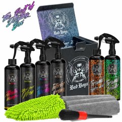 Velká sada té nejlepší autokosmetiky k péči o auto Bad Boys
