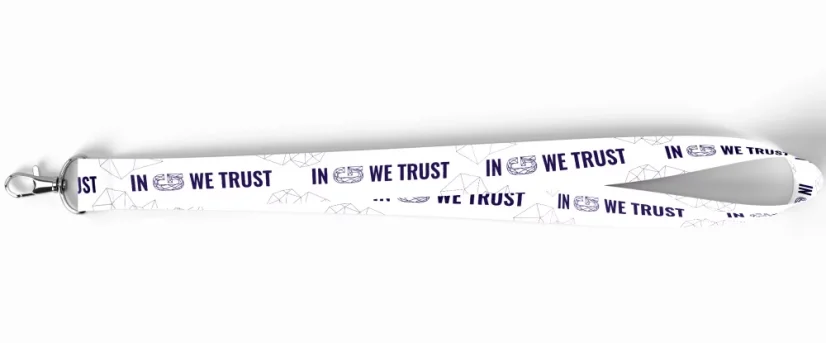 Gyeon Lanyard White klíčenka na krk