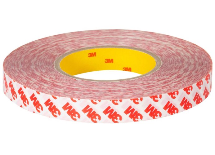 3M™ obojstranná lepiaca páska GPT-020P, priehľadná, 19 mm x 50 m, 0.2 mm