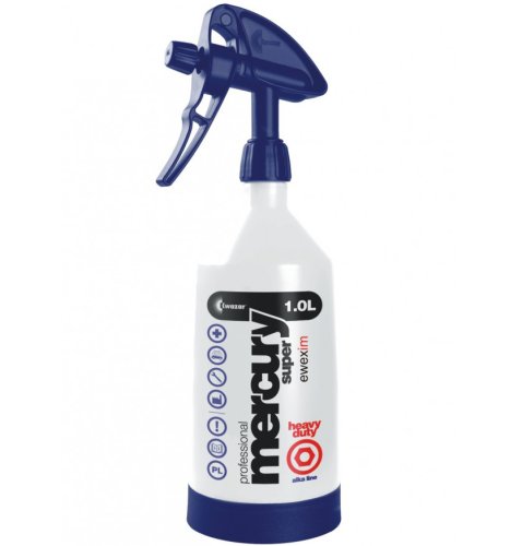 Dvojčinný chemicky odolný postřikovač - Kwazar Mercury Super Pro+ V-1 ALKALINE - 1000 ml