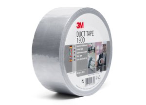 3M™ Duct Tape základná textilná páska 1900, strieborná, 50 mm x 50 m