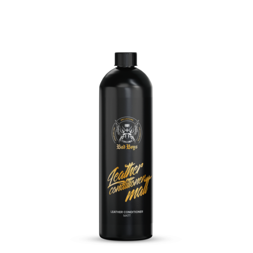 Matná impregnace a výživa kůže do auta - Bad Boys Leather Conditioner Matt - 1000 ml