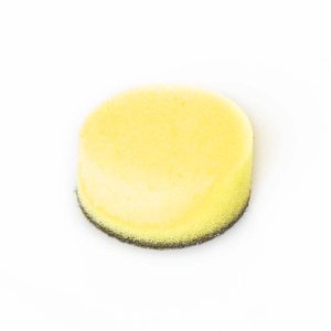 Středně tvrdý leštící kotouček na lak - Liquid Elements Mini Nano Polierpad žlutý - 27 mm
