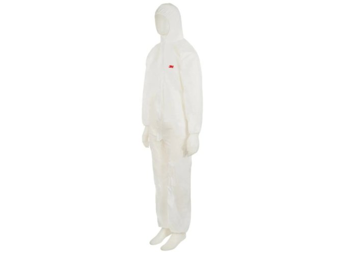 Ochranný jednorázový oděv bílý - 3M 4510 - vel. L