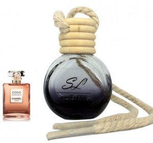 Závěsná vůně do auta - Smell of Life Inspired by Coco Mademoiselle - 10 ml