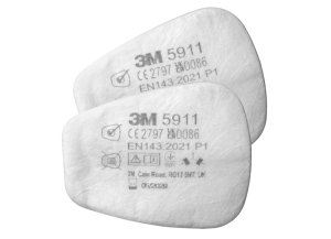 3M™ 2 kusy časticových filtrov rady 5000, typ 5911, úroveň ochrany P1R