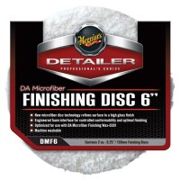 Meguiar's DA Microfiber Finishing Disc 6" - фінішний мікрофібровий диск, 6 дюймів (2 штуки)