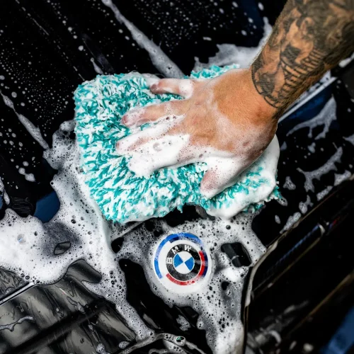 Mikrovláknová mycí houba Auto Finesse Plush