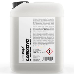 Detailer na interiérové plasty auta - OneWax Lunatic Interior Detailer Milky Coconut - 5000 ml