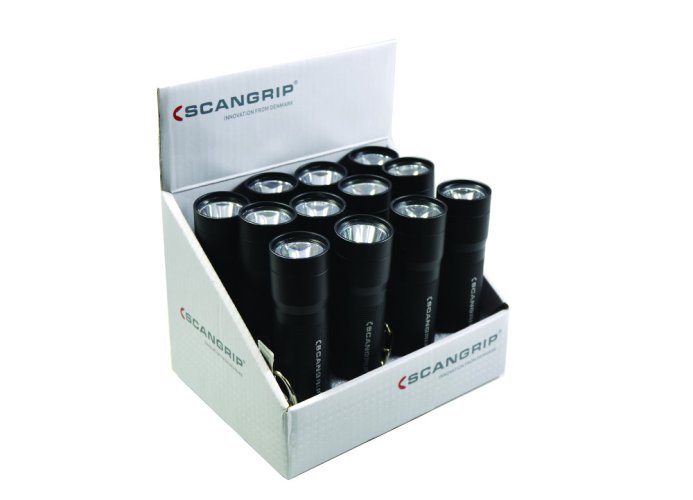 SCANGRIP FLASH MINI- vysoce kvalitní malá LED svítilna, až 50 lumenů, dosvit až 50 m