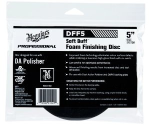 Finišovací a voskovací kotouč na lak pro DA leštičku (měkký) - Meguiar's Soft Buff - 5" (125 mm)