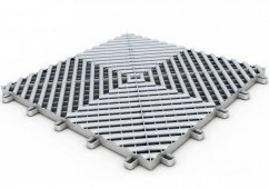 Maxton Floor Grey plastová dlaždice modulární podlahy šedá