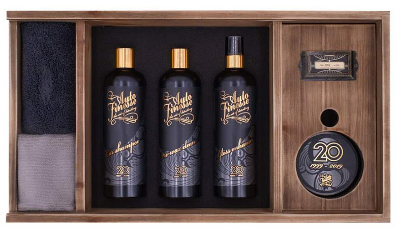 Sada autokosmetiky limitovaná edice Auto Finesse 20th Anniversary Collectors Edition Set