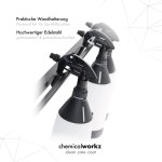 ChemicalWorkz - Nástěnný držák na ředící láhve (40 cm)