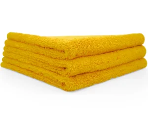 The Collection Dual Pile Gold 40x40 cm 3er pack sada oboustranných utěrek