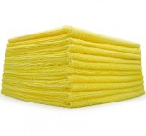 The Collection Allround & Coating 40x40 cm yellow mikrovláknová utěrka