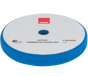 Tvrdý řezný pěnový kotouč na lak pro rotační leštičku (modrý) - Rupes Rotary Coarse - 180 mm