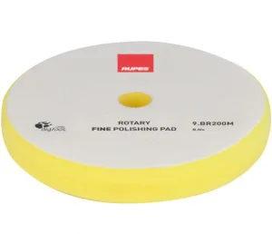 Měkký leštící pěnový kotouč na lak pro rotační leštičku (žlutý) - Rupes Rotary Fine - 180 mm