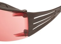 3M™ SecureFit™ ochranné okuliare rady 400, model: SF422XSGAF-BLK-EU, farba zorníka: červená