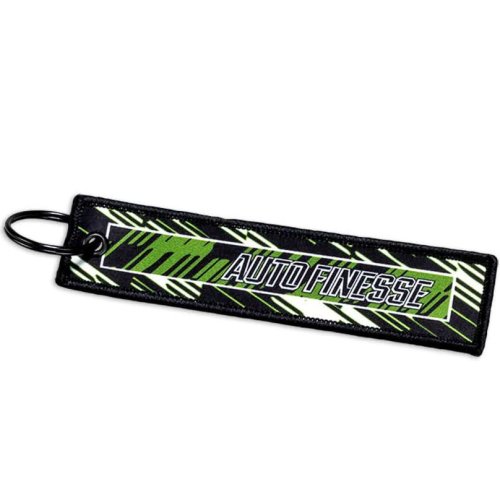 Přívěsek na klíče Auto Finesse V3 Race Tag - zelený