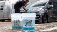 Detailingový kbelík s ochrannou vložkou Auto Finesse - průhledný