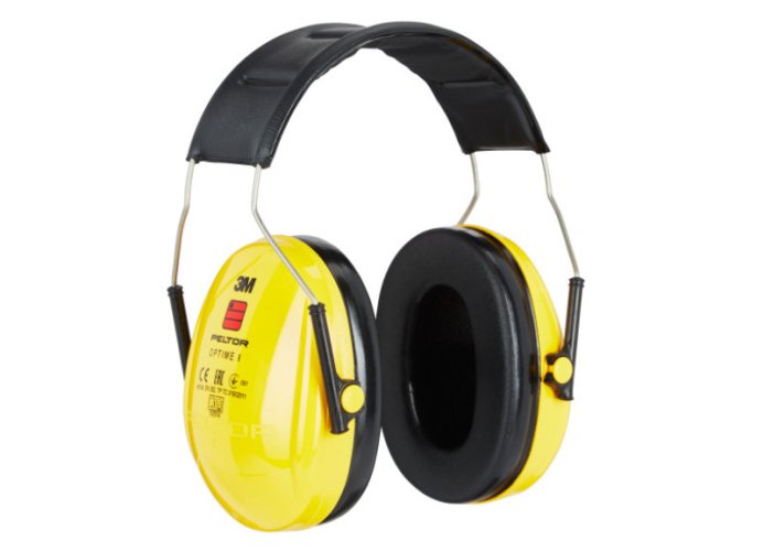 3M™ PELTOR™ Optime mušlové chrániče sluchu, typ: Optime™ I, útlum 27dB, žluté