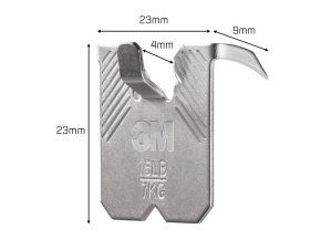 3M™ CLAW™ ručne zatláčací háčik na sadrokartón balenie 2 ks, nosnosť 7 kg