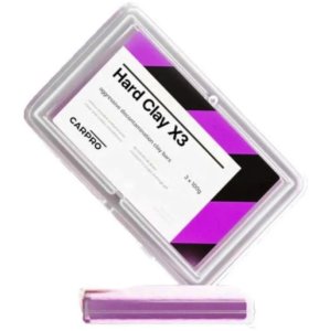 Sada dekontaminačních hlín CarPro 3Clays HARD (3x 100g)