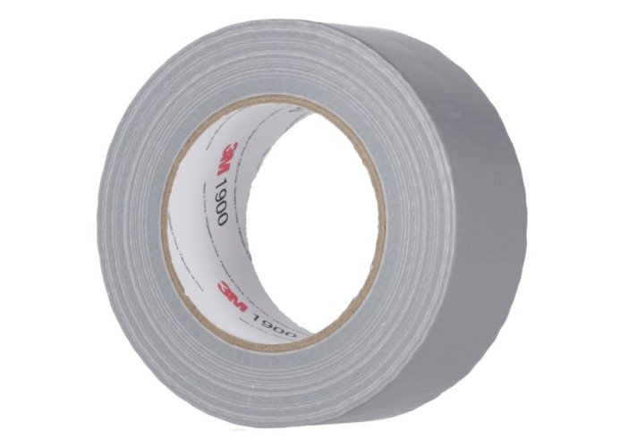 3M™ Duct Tape základná textilná páska 1900, strieborná, 50 mm x 50 m