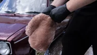 Prémiová mycí rukavice z ovčí vlny Auto Finesse Ultra Soft