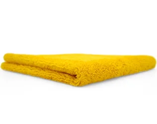 Oboustranná finišovací utěrka pro detailery a rozleštování vosků The Collection Dual Pile Gold 40x40 cm - 420 GSM