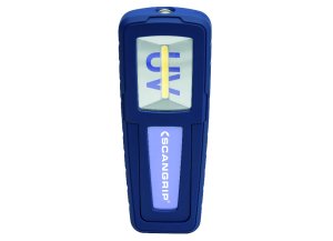 COB LED pracovní a UV světlo v jednom (až 250 lm) - SCANGRIP UV-FORM