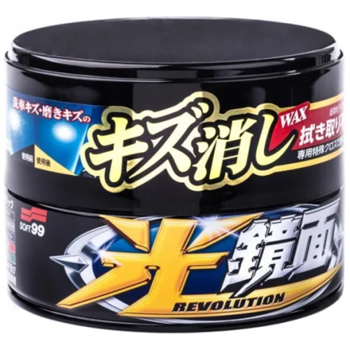 Soft99 New Scratch Clear Wax Dark 200 g syntetický vosk