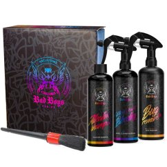 Sada autokosmetiky na mytí a čištění exteriéru auta Bad Boys