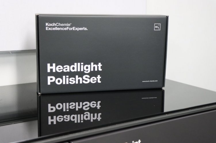 Koch Chemie Sada na renovaci světlometů Koch Headlight Polish Set